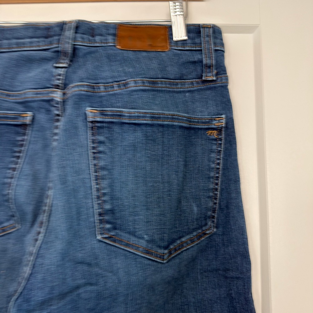 Madewell High-Rise Skinny Jeans Medium Blue Wash Denim Pants 1673